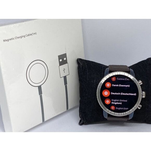 Fossil Gen 3 Authentic Genuine Smart Watch Custom Band FTW4004 LT61 - Picture 1 of 12